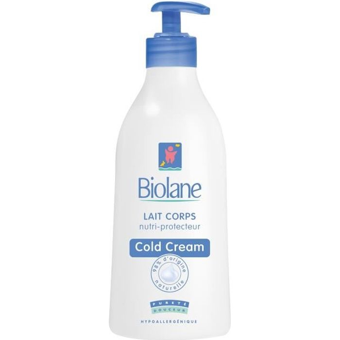BIOLANE Lait Corps Nutri-protecteur au Cold Cream - 350 ml