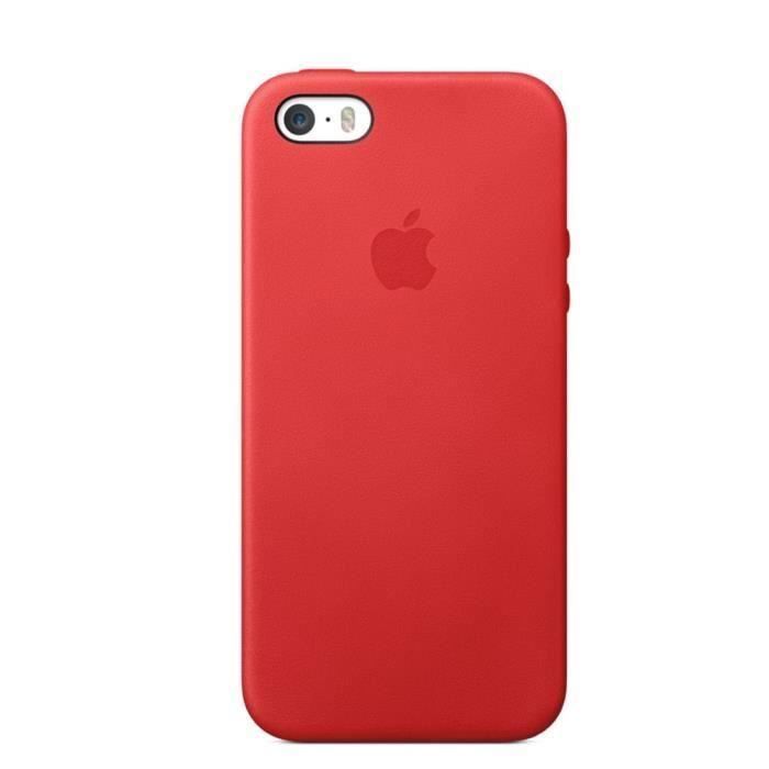 iphone 5 se coque rouge