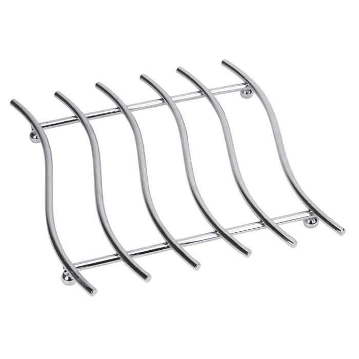 Dessous de plat carré chrome 23x20cm EQUINOX