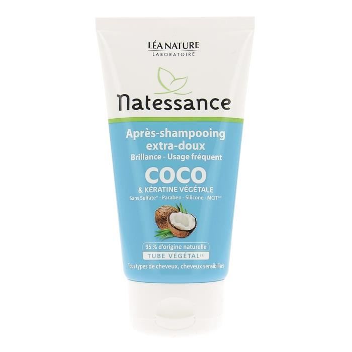Natessance Apres-Shampooing Extra-Doux Coco 150ml