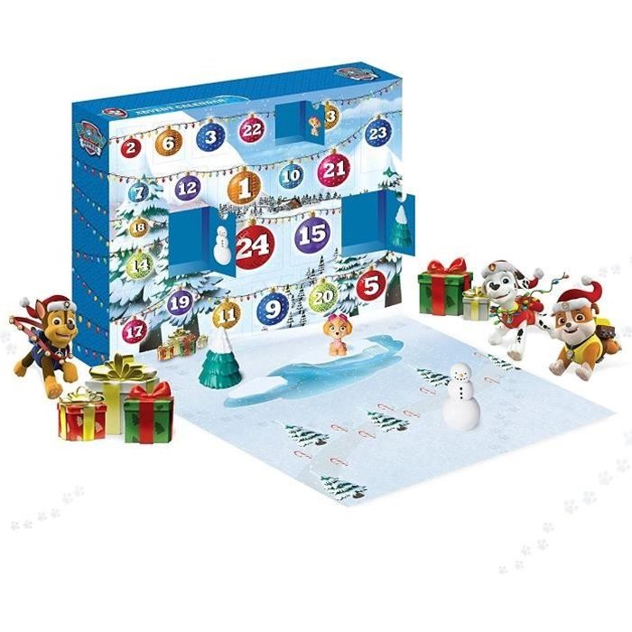 PAT PATROUILLE Calendrier De L'Avent Spinmaster