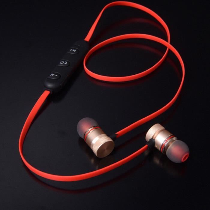 Mode Homme Femme Aimant Sans Fil Bluetooth De Sports Headset De