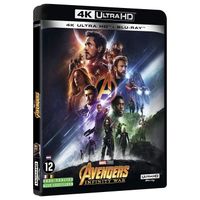 BLU-RAY FILM Avengers Infinity War - 4K + Blu-Ray 2D + bonus [4 BLU-RAY FILM Avengers Infinity War - 4K + Blu-Ray 2D + bonus [4