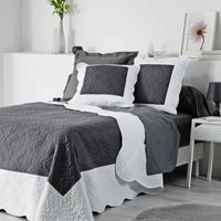 JETÉE DE LIT - BOUTIS CDaffaires So couvre lit 2 pers. matelasse 240x260 JETÉE DE LIT - BOUTIS CDaffaires So couvre lit 2 pers. matelasse 240x260