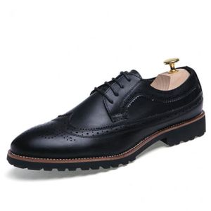Chaussures de Ville /à Lacets Oxford Derby Mariage Dressing Business daffaires Chaussure Homme Brogue