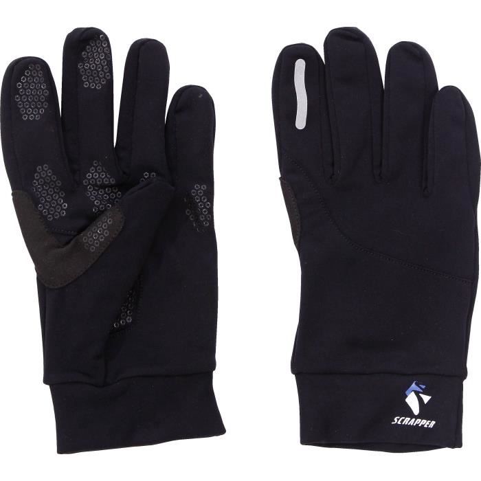 SCRAPPER Gants Vélo - Noir