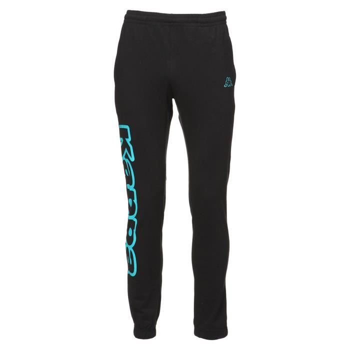 KAPPA Pantalon de survêtement Cesto - Homme - Bleu et noir