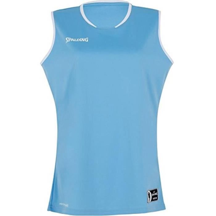 SPALDING Move Tank Maillot femme - Ciel/Blanc
