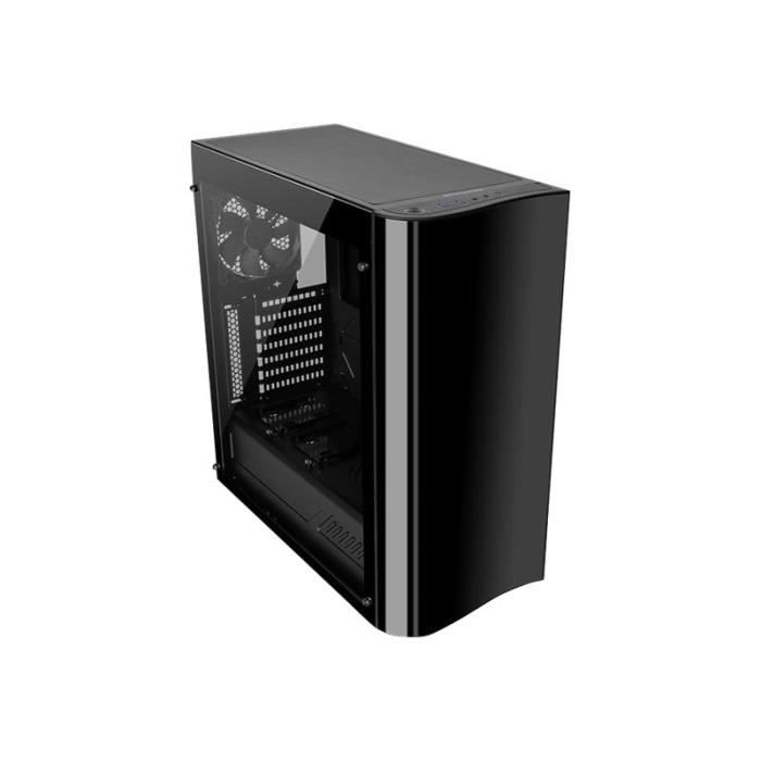 THERMALTAKE Boîtier PC View 22 TG Moyen tour Format ATX - Noir - Verre trempé
