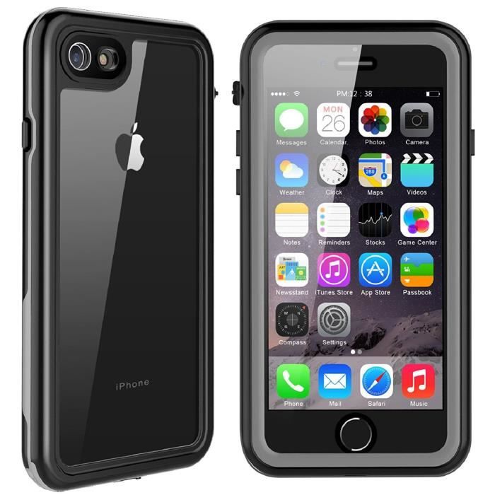 iphone 8 coque impermeable