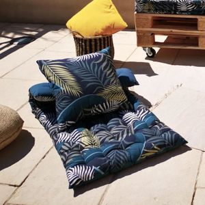 COUSSIN - MATELAS DE SOL Matelas de sol souple 100% coton imprimé JUNGLE 12