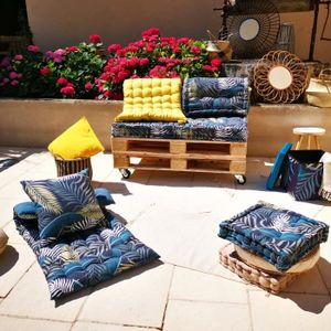 COUSSIN - MATELAS DE SOL Matelas de sol souple 100% coton imprimé JUNGLE 12