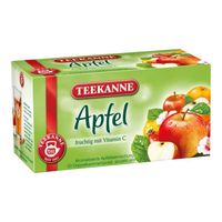 THÉ TEEKANNE Apfel Sacs à thé aux plantes 60 g pack de THÉ TEEKANNE Apfel Sacs à thé aux plantes 60 g pack de
