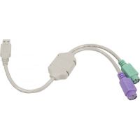 CÂBLE INFORMATIQUE Adaptateur USB vers 2 x PS-2 CÂBLE INFORMATIQUE Adaptateur USB vers 2 x PS-2