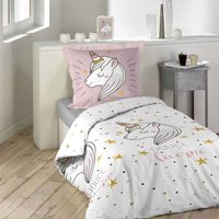 HOUSSE DE COUETTE SEULE Parure de lit enfant Lilirose 140x200 HOUSSE DE COUETTE SEULE Parure de lit enfant Lilirose 140x200