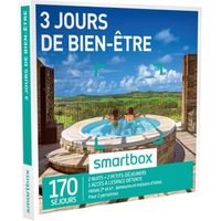 COFFRET SÉJOUR Coffret Cadeau - 3 jours de bien-être - Smartbox COFFRET SÉJOUR Coffret Cadeau - 3 jours de bien-être - Smartbox