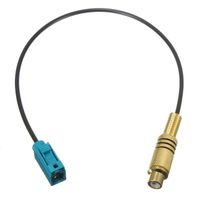 INSTALLATION AUTORADIO Autoradio Câble Adaptateur Fiche FAKRA Vers RCA Fe INSTALLATION AUTORADIO Autoradio Câble Adaptateur Fiche FAKRA Vers RCA Fe