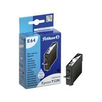 Pelikan E64   Cartouche dimpression (remplace Epson T1291)   1 x noir