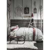 HOUSSE DE COUETTE ET TAIES TODAY Parure de couette MEGEVE - 100% coton - 240 HOUSSE DE COUETTE ET TAIES TODAY Parure de couette MEGEVE - 100% coton - 240