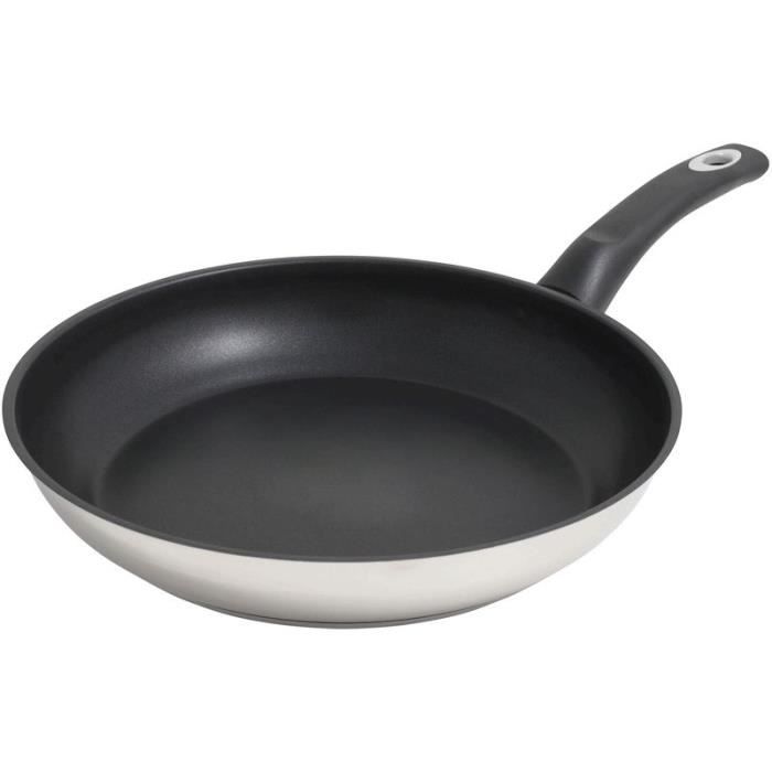 FINLANDEK Poêle induction en inox - 28 cm