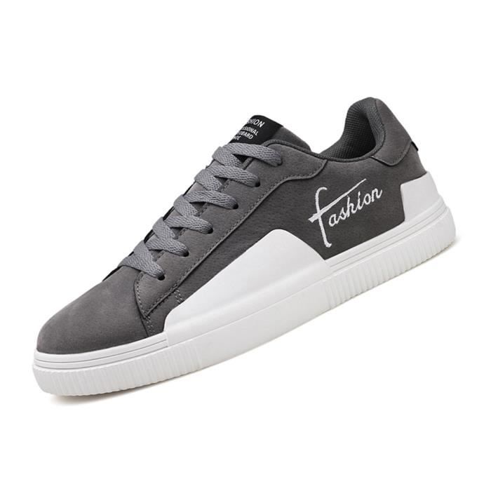 Mode Hommes Plus Homme Confortable Antidérapant Chaussure Chaussures Décontractées Sneaker Plates Couleur Personnalité De qH5qxtwS