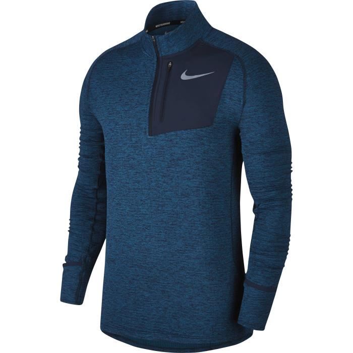 NIKE Sweat-shirt Therma Sphere Element - Homme - Bleu