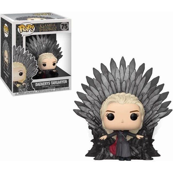 Figurine Funko Pop! Deluxe: Game Of Thrones - Daenerys (assise sur le trône)