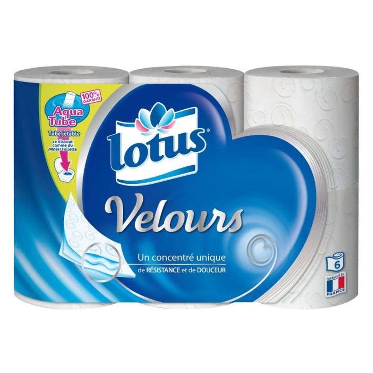 LOTUS-Papier-Toilette-Velours-x6---Achat-/-Vente-papier-...