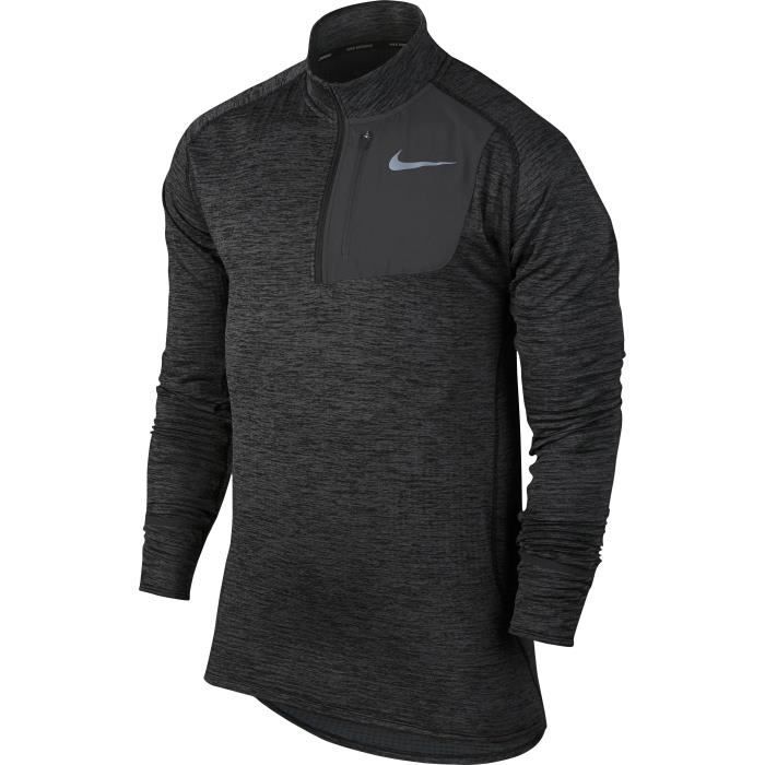 NIKE Sweat-shirt Therma Sphere Element - Homme - Noir
