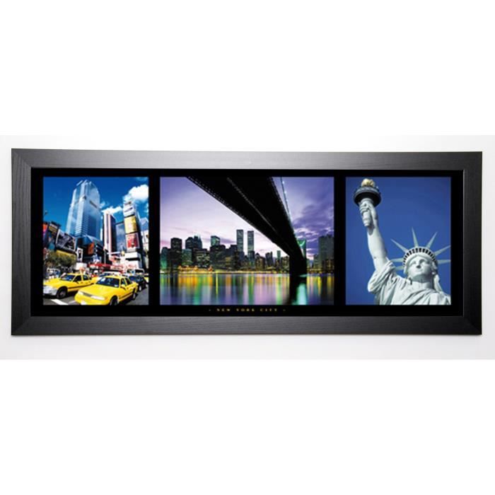 PHOTOGRAPHY COLLECTION Image encadrée New York City 40x102 cm Multicolore