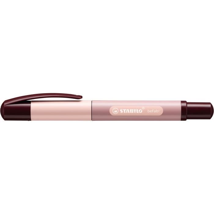 STABILO Roller beFab! - Collection Duocolors : chair-rosé