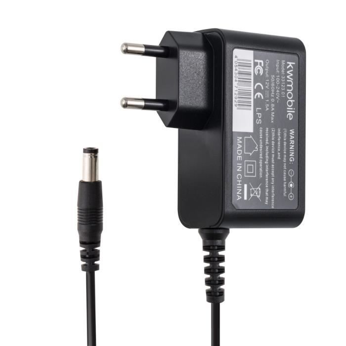 kwmobile Chargeur pour Bose SoundLink Mini en noir