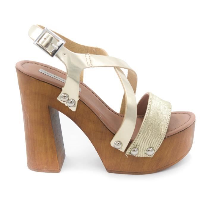 Femme Jaune Or Talon Blu Sandale Art T36 Tosca Ss1727s528 E9ywh2dei Oro OPw8n0k