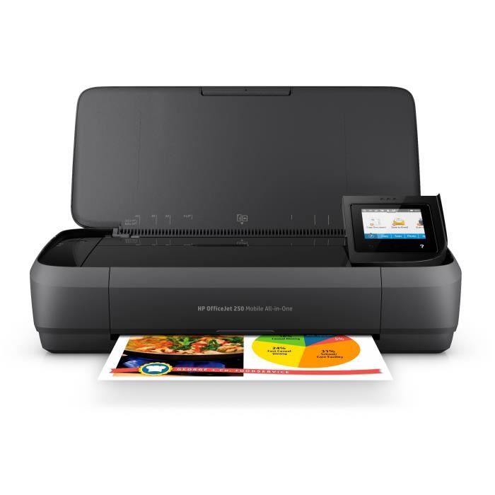 Imprimante multifonction portable HP Officejet 250