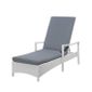 En Blanche Longue Avec Gris Chaise Tressée Coussin 980 Vasto Résine c3L4ARqS5j