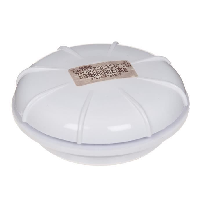PLASTIMO Embase et bouchon vis pour manche air - ø 75 mm