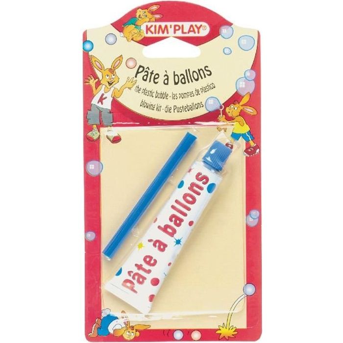 KIMPLAY Pâte à ballons + pipette
