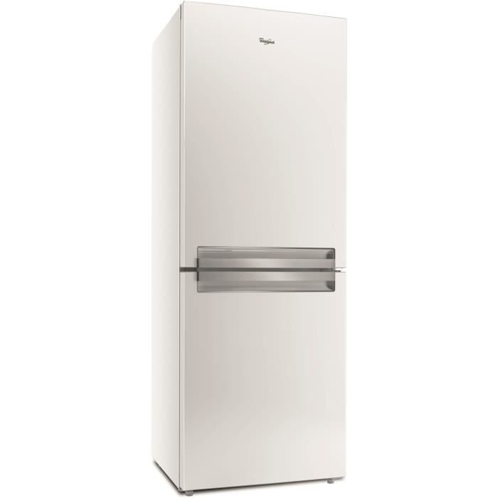 WHIRLPOOL BTNF5011W-Refrigérateur congélateur bas 450 L (302 L+148 L)-Froid ventilé-A+-L 70 x H 195 cm-Blanc