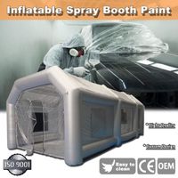 PEINTURE AUTO Tente De Cabine Peinture Voiture Gonflable Système PEINTURE AUTO Tente De Cabine Peinture Voiture Gonflable Système
