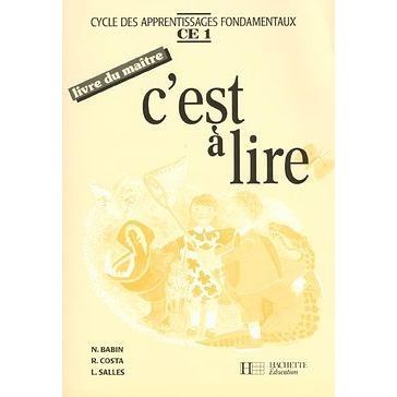 Cest à Lire Ce1 - 