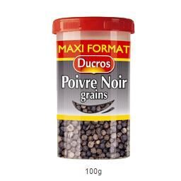 DUCROS - Poivre Noir Moulu 35 G