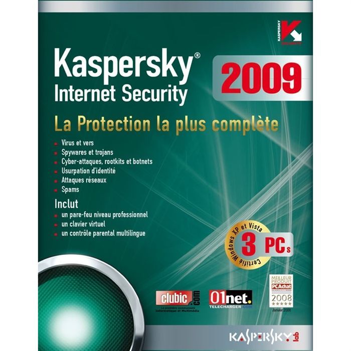 kaspersky 2009 clubic