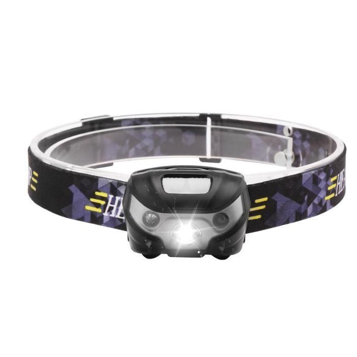 Frontale Capteur 3w Lampe Led Etanche Mouvement Rechargeable De