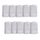 Lot De 10 Toques De Cuisinier Chapeaux Blanc Jetab