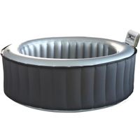 SPA COMPLET - KIT SPA SILVER CLOUD Spa gonflable Ø 205 cm rond - 6 place SPA COMPLET - KIT SPA SILVER CLOUD Spa gonflable Ø 205 cm rond - 6 place