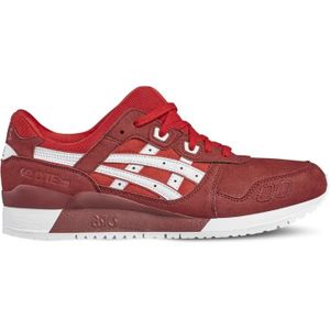 chaussure asics homme rouge