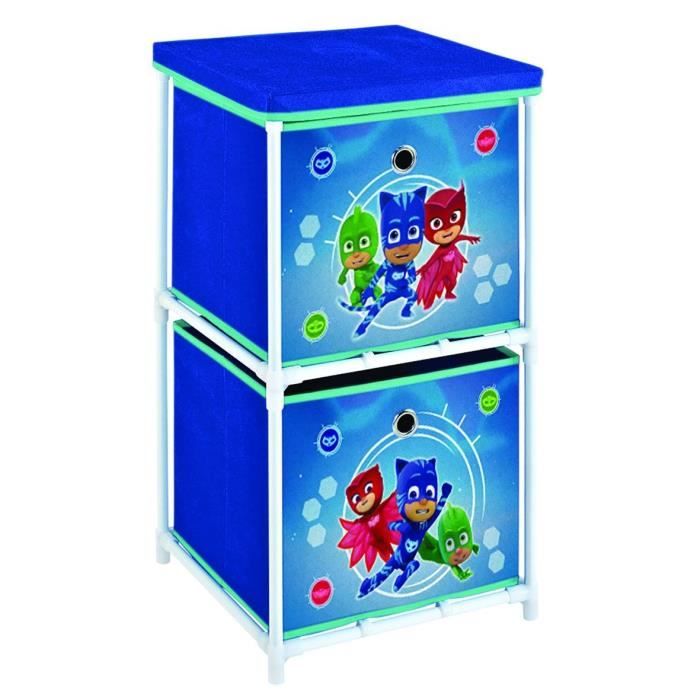 Fun House Pyjamasques etageres 2 casiers pour enfant