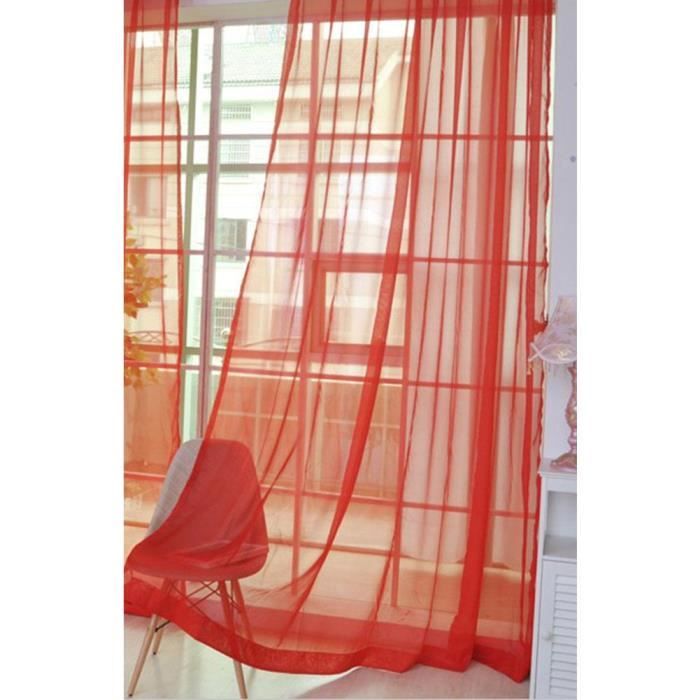 Rouge Tulle Floral Voile Porte fenêtre rideau Panneau Drapé Écharpe ... Rouge Tulle Floral Voile Porte fenêtre rideau Panneau Drapé Écharpe ...