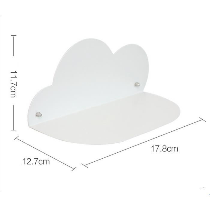 1pcs étagère Pour Enfants Nuage Blanc Achat Vente Etagère