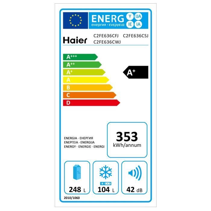  FE352CS - Réfrigérateur congélateur2